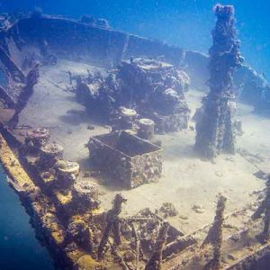 Wreck of the River Taw St Kitts